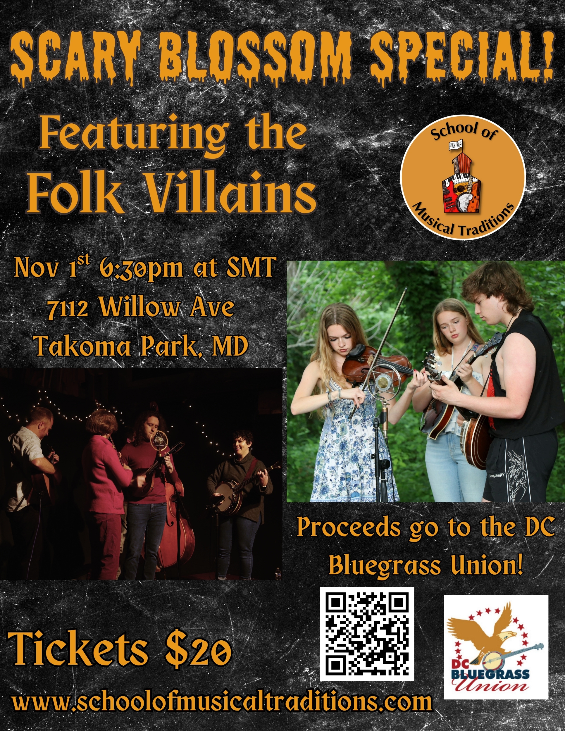 Scary Blossom Special featuring the Folk Villains